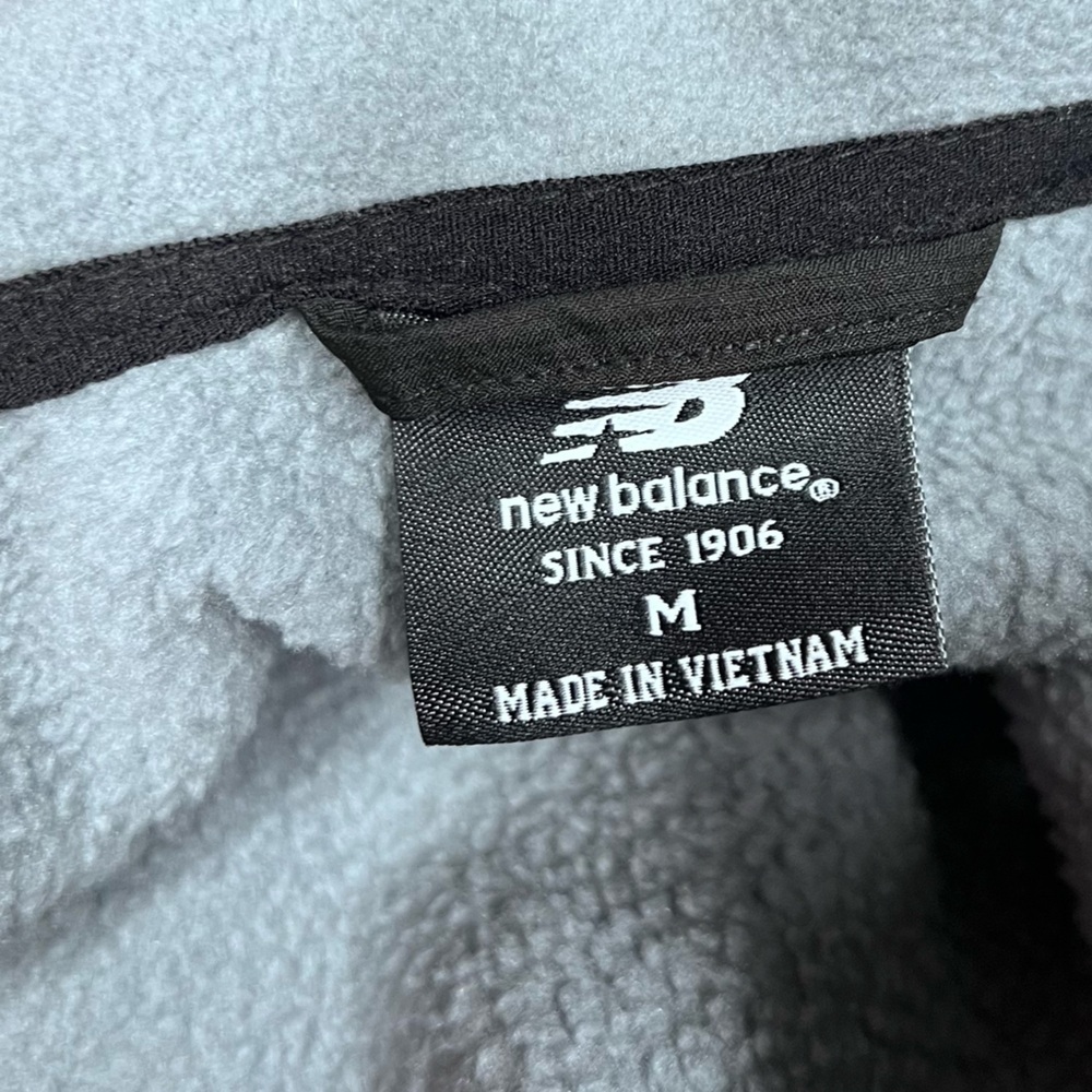 New Balance Men’s Full Zip Fleece Jacket Size M - Picture 13 of 13